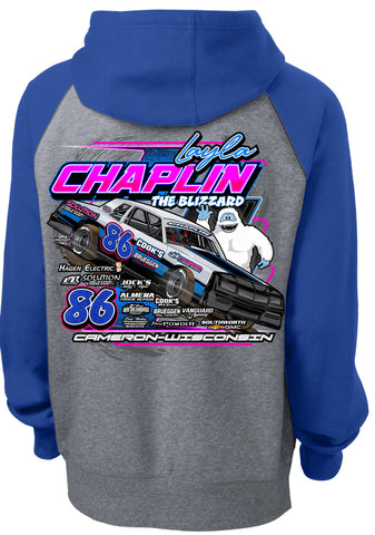 LAYLA CHAPLIN RAGLAN HOODIE